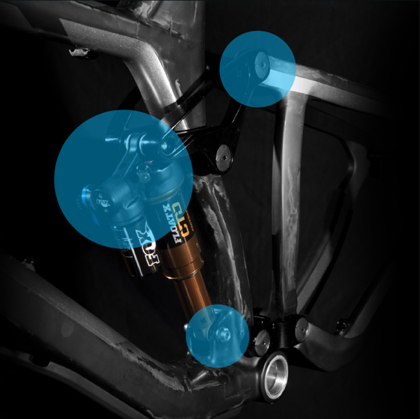 Attack Trail Custom Tuned Rear Shock